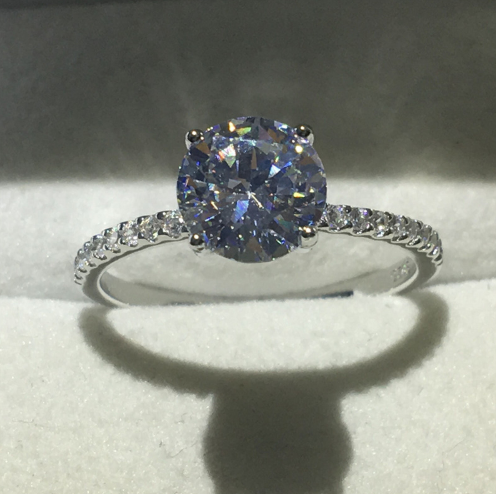 Zircon Engagement Ring