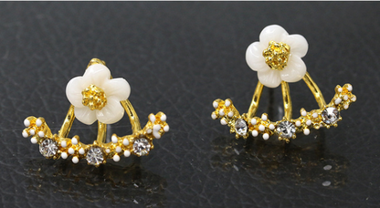 Daisy Flower Stud Earrings