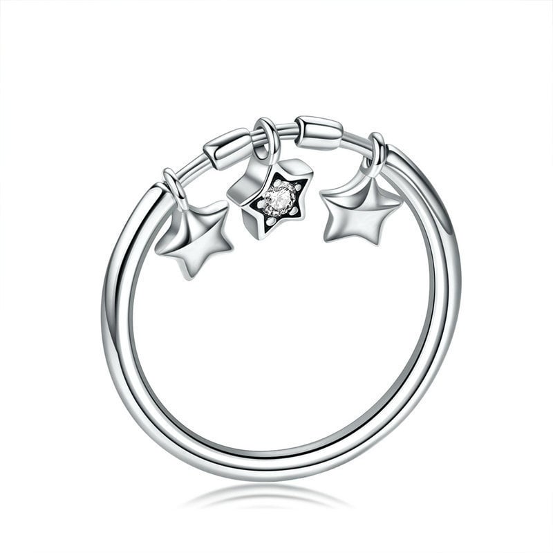 Sterling Silver Star Ring