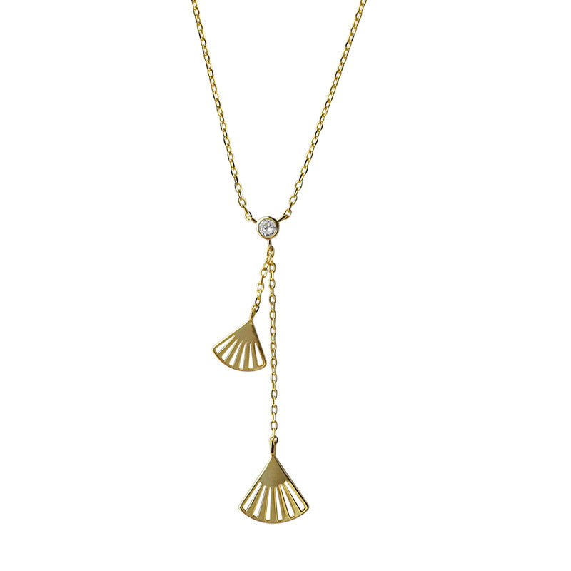 Ginkgo Leaf Necklace