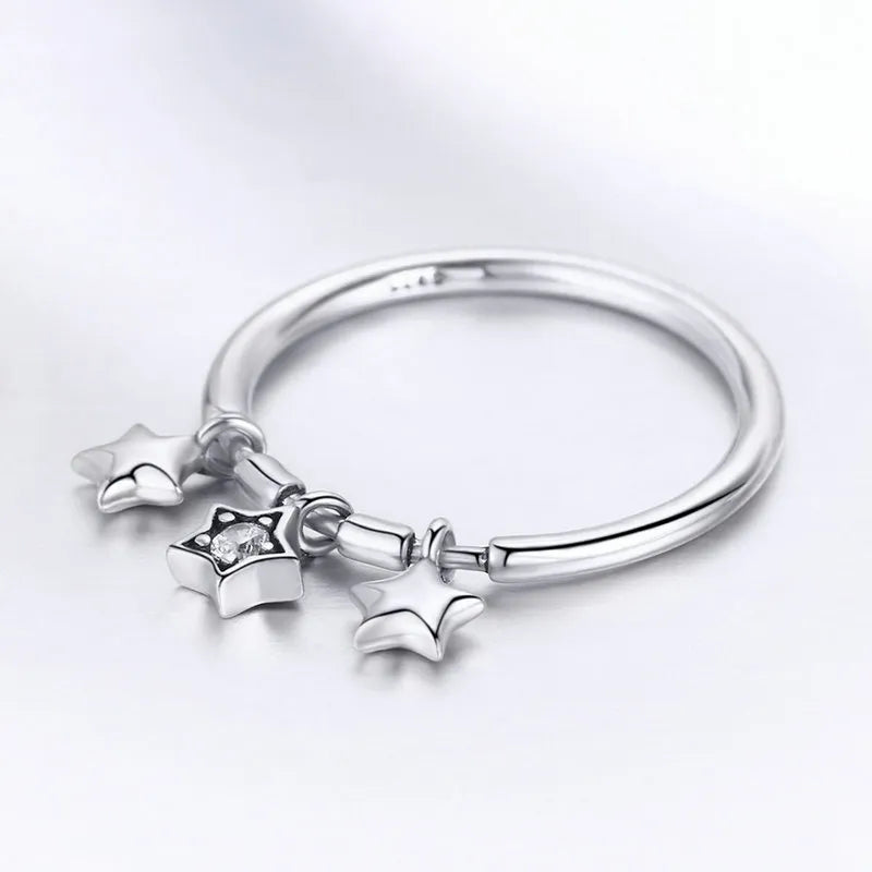 Sterling Silver Star Ring