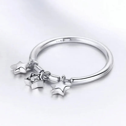 Sterling Silver Star Ring