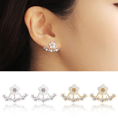 Daisy Flower Stud Earrings