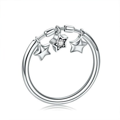 Sterling Silver Star Ring