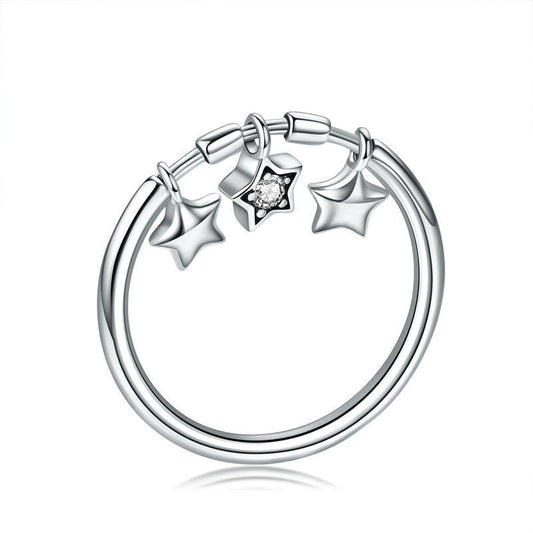 Sterling Silver Star Ring