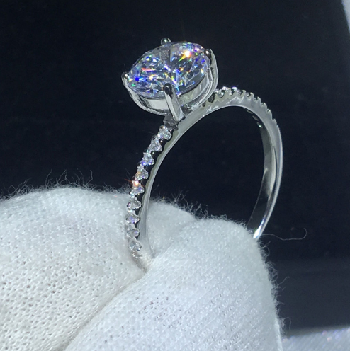 Zircon Engagement Ring