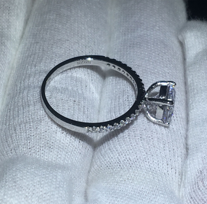 Zircon Engagement Ring