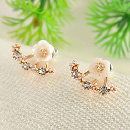 Daisy Flower Stud Earrings
